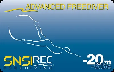 SNSI Advanced Freediver – 20 m